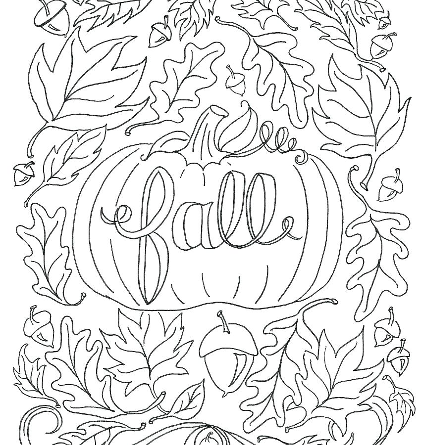 850x900 Fall Color Page Cliptext.co