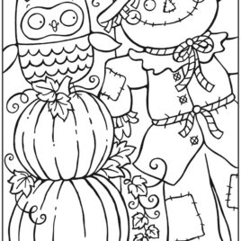 268x268 Autumn Coloring Pages Autumn Colouring Pages For Kids