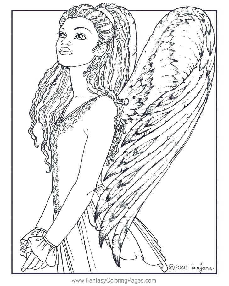 728x910 Free Advanced Fantasy Coloring Pages Unicorn Printable Color Page