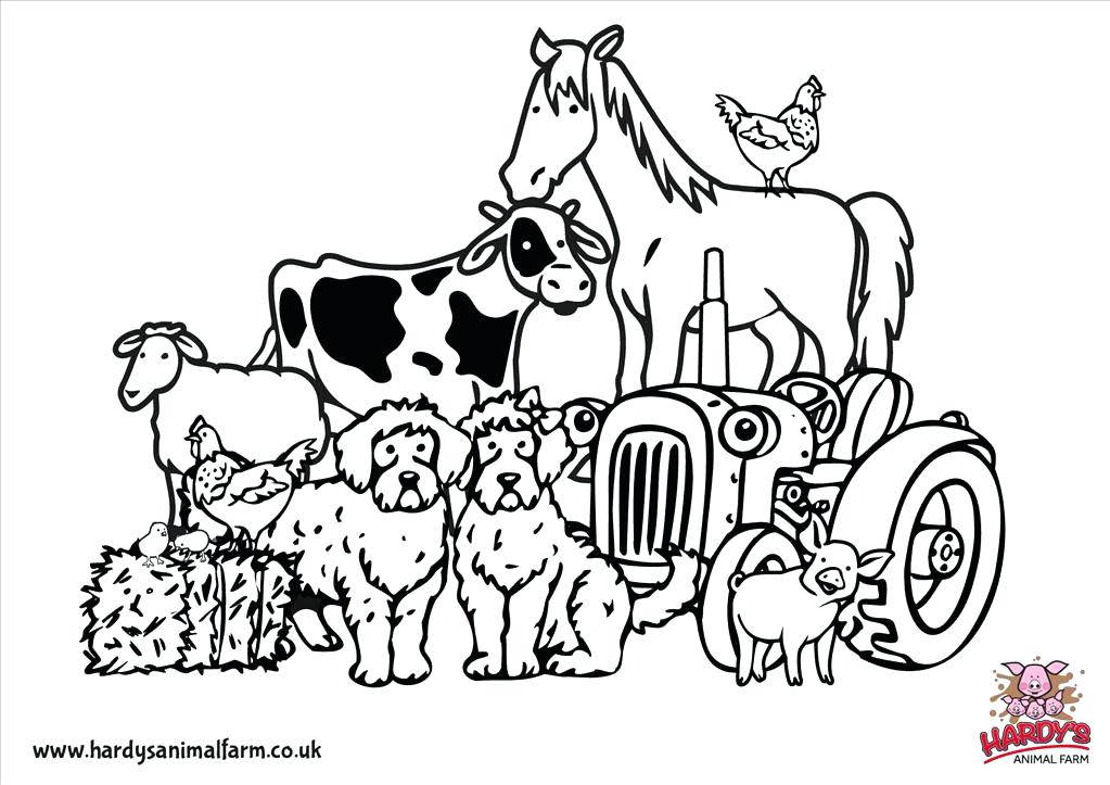1023x723 Free Farm Coloring Pages Also Ideal Free Farm Coloring Pages Image