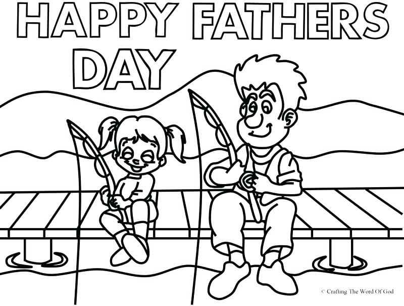 800x605 Fathers Day Coloring Cards Fathers Day Color Pages Fathers Day