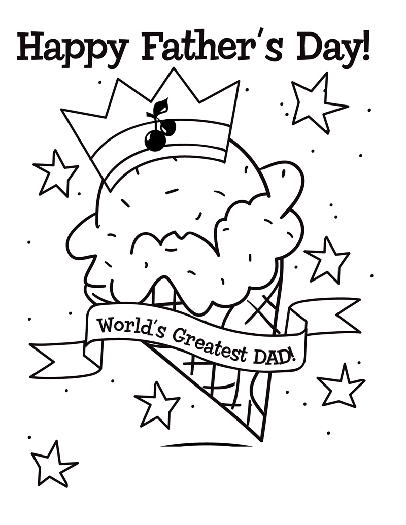 800x1035 Fathers Day Coloring Pages For Kids