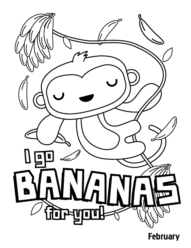 612x792 20 Free Printable February Coloring Pages