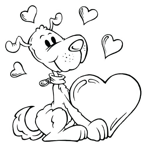 500x500 February Coloring Pages Mesmerizing Free Printable February