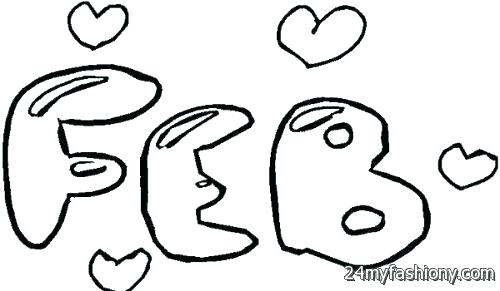 500x291 February Coloring Page Coloring Pages Coloring Page Free Printable