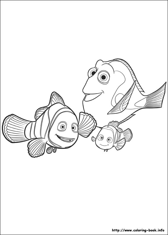 567x794 Finding Dory Coloring Pages On Coloring