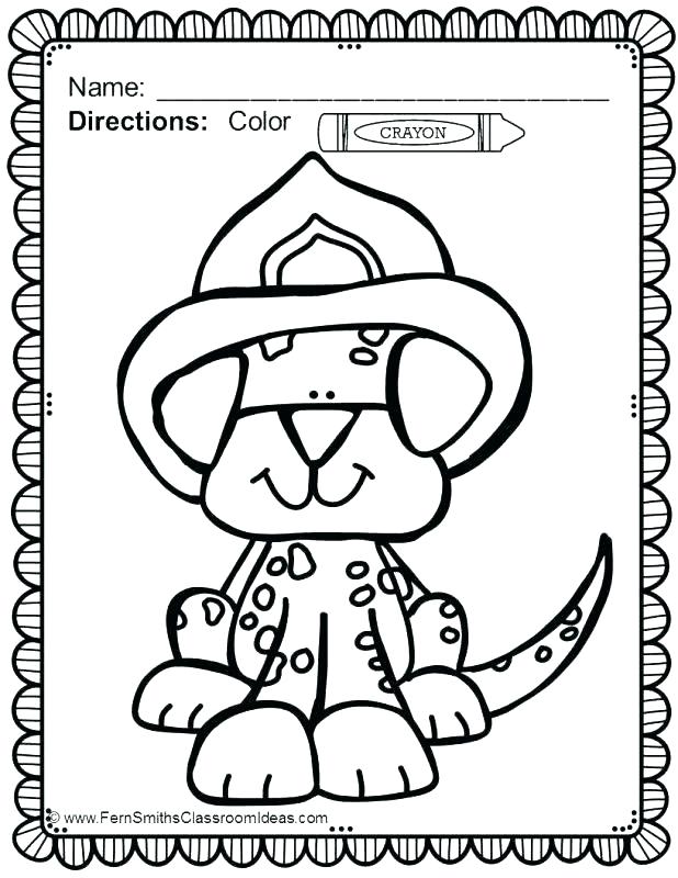 618x800 Coloring Pages Fire Safety Coloring Sheets Free