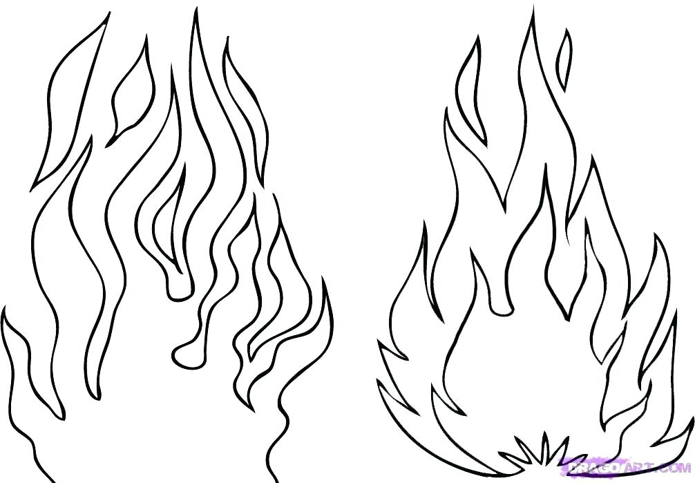 1006x699 Fire Coloring Fire Coloring Page Safety Pages Fire Safety Coloring
