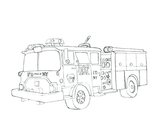 550x412 Fire Truck Coloring Pages Fire Engine Coloring Pages Free Fire