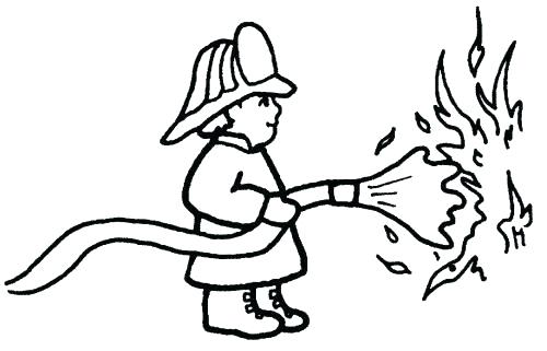 500x321 Fireman Coloring Pages Fireman Coloring Pages Free Printable Hub
