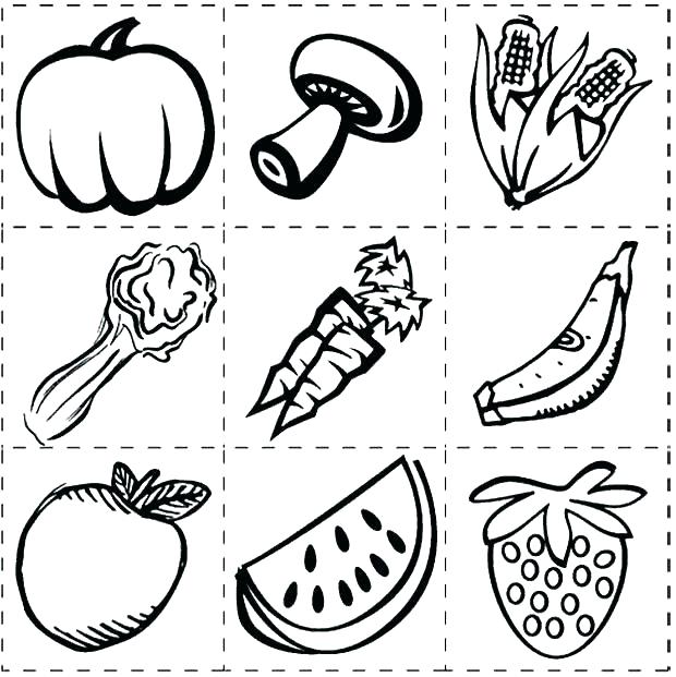 620x621 Healthy Food Coloring Page Food Coloring Pages Food Coloring Page