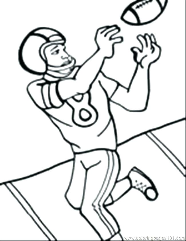 650x841 Football Coloring Pages Free Grandmaman.site