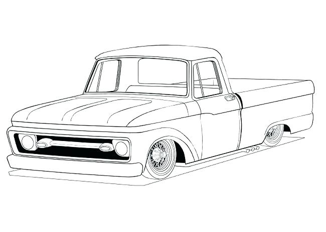 650x464 Coloring Pages Of Cars And Trucks Top Rated Ford Pictures Old