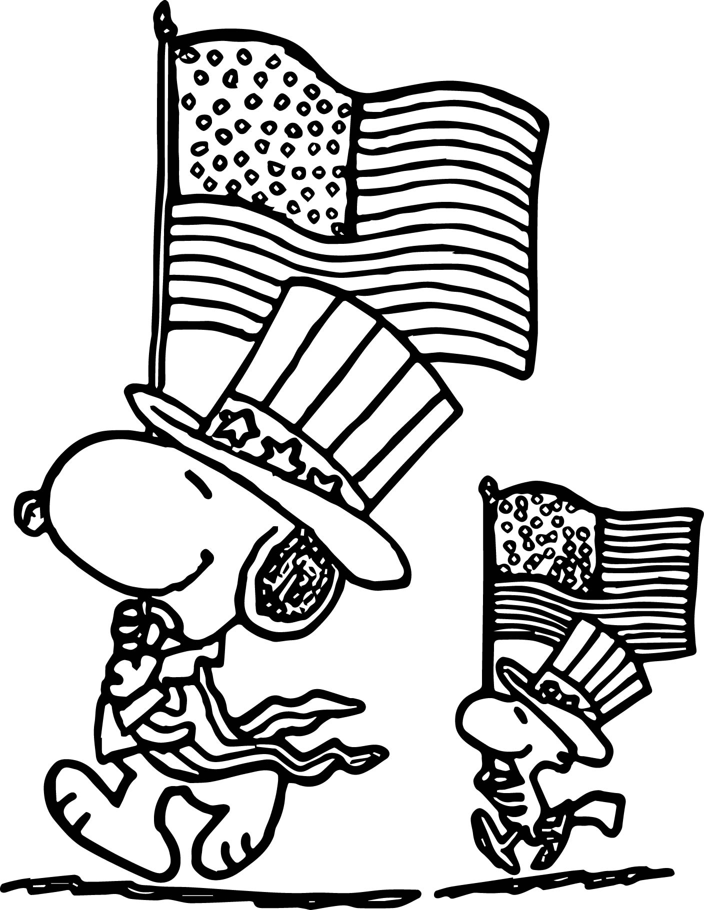 Free Fourth Of July Coloring Pages