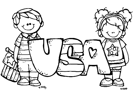574x418 Free 4th Of July Coloring Pages For Kids