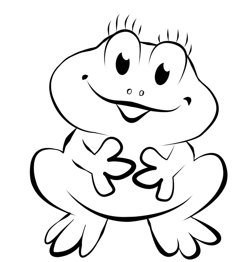 800x878 Free Frog Pictures To Print Download
