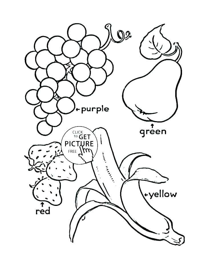 736x900 Free Apple Coloring Pages Fruit Basket Coloring Pages Fruit