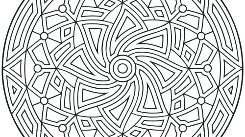 500x281 Geometric Color Pages Geometric Color Pages Design Color Pages