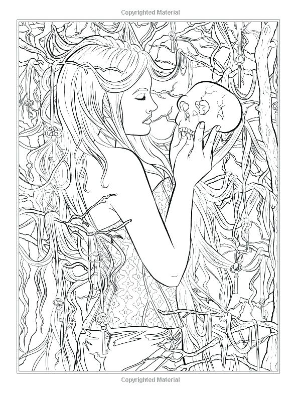 600x783 Gothic Coloring Pages Coloring Book And Coloring Book Plus Warm