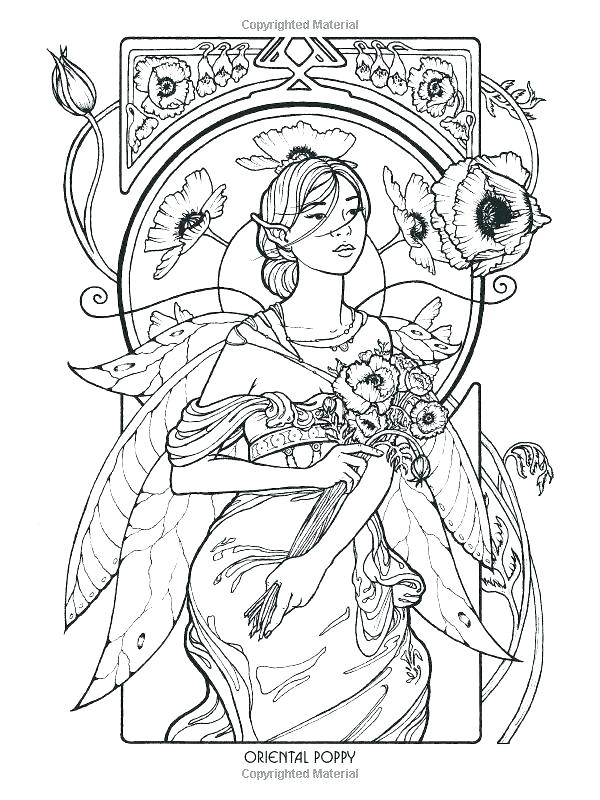 600x800 Gothic Coloring Pages Warrior Coloring Page For Free Gothic Angel