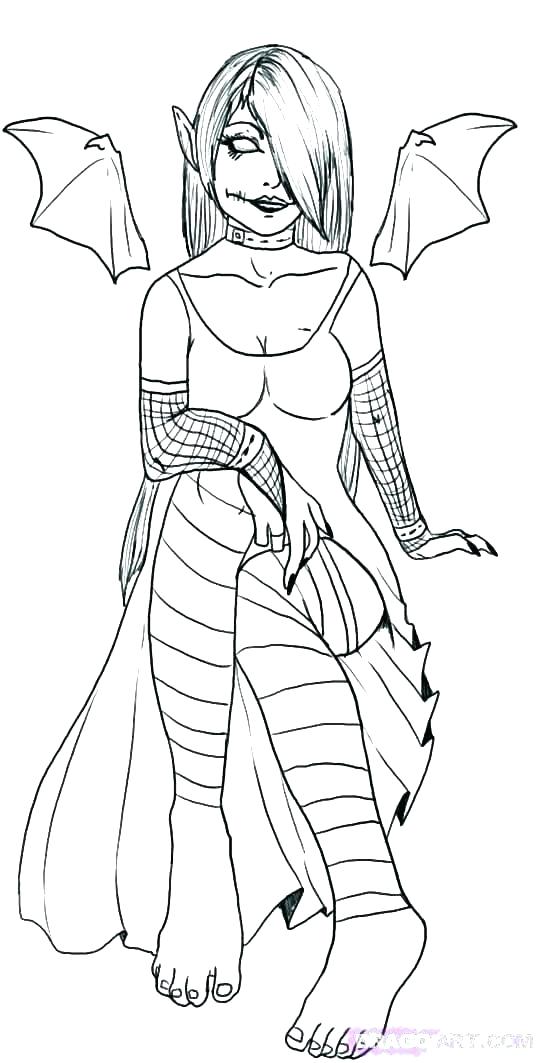 539x1063 Goth Coloring Pages Shippa.co