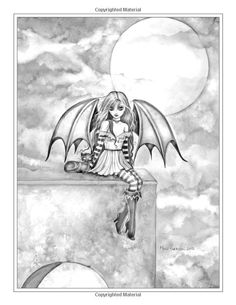 236x305 Free Grayscale Coloring Page Galaxy Girl By Molly Harrison