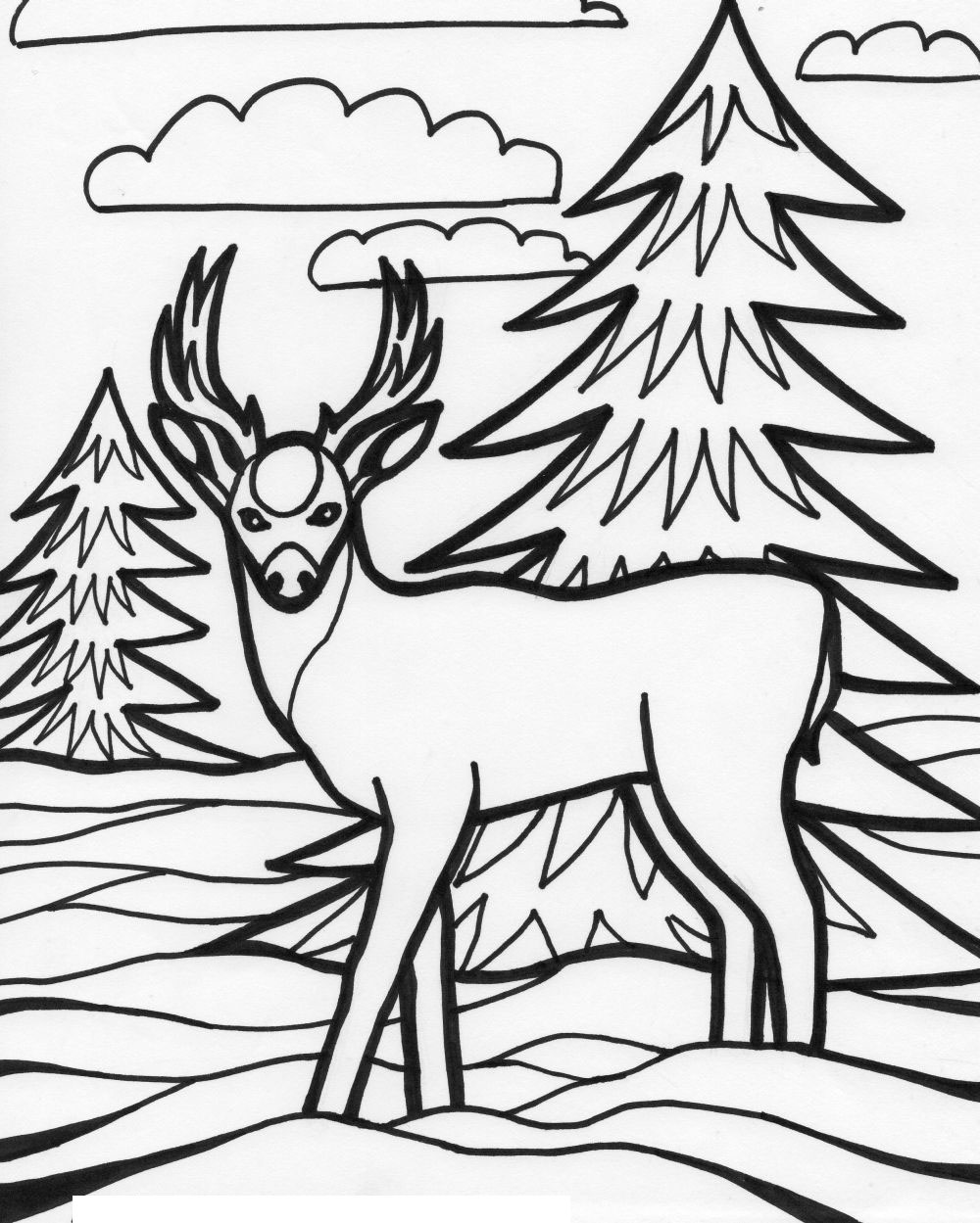 1000x1249 Free Printable Grayscale Coloring Pages