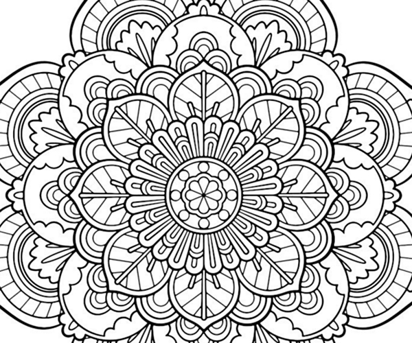 600x500 Coloring Pages. Adult Coloring Pages