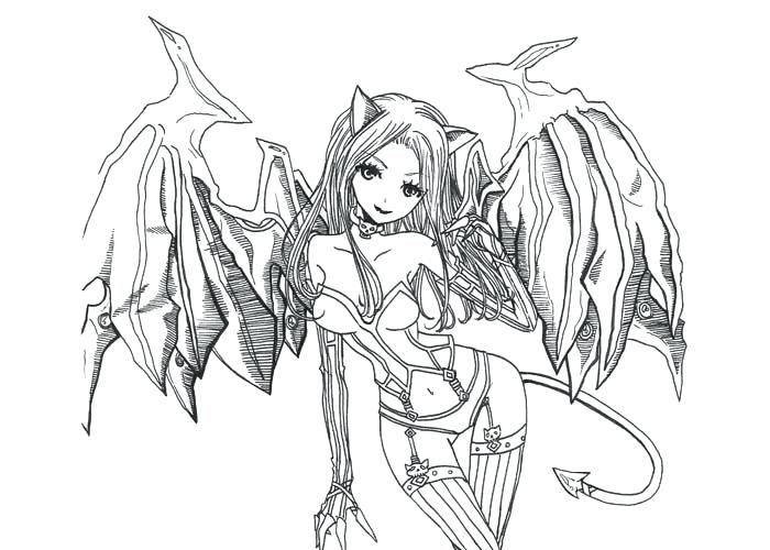 700x500 Free Angel Coloring Pages Free Coloring Pages Of Anime Dark Angel