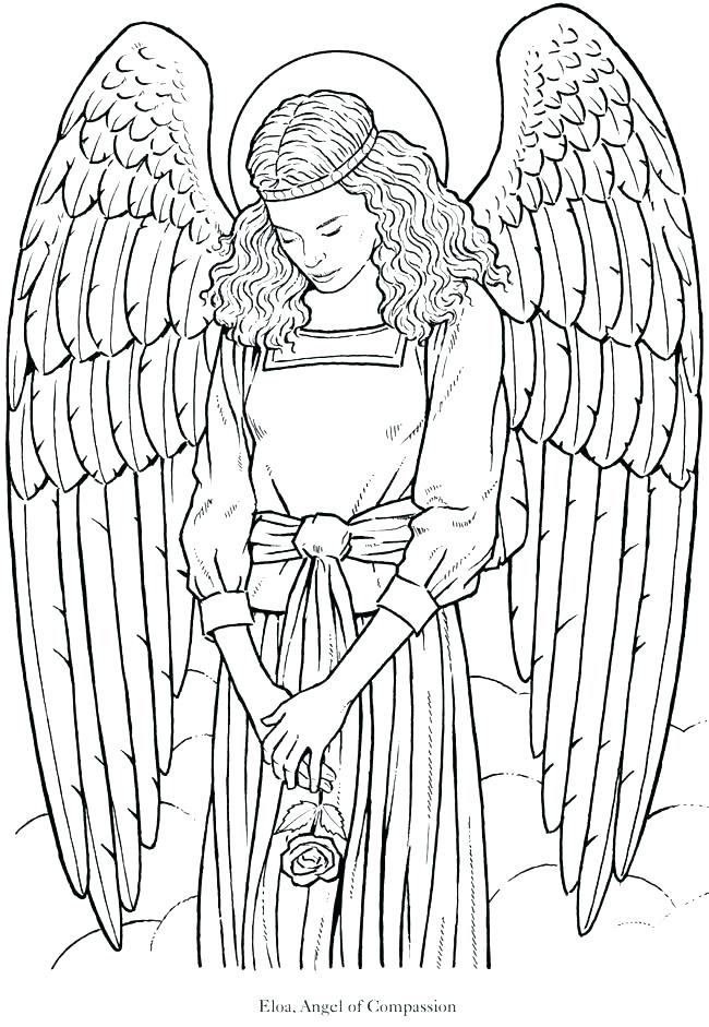 650x941 Guardian Angel Coloring Pages Guardian Angel Coloring Pictures