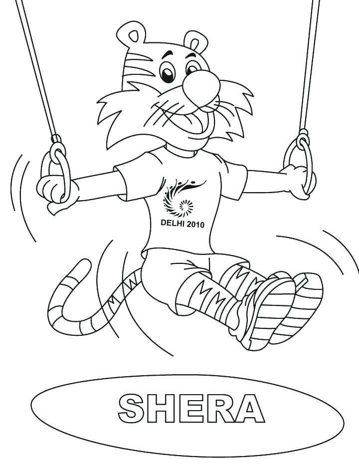 720x954 Gymnast Coloring Pages Gymnastics Coloring Pictures Gymnastics