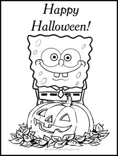 Free Halloween Coloring Pages