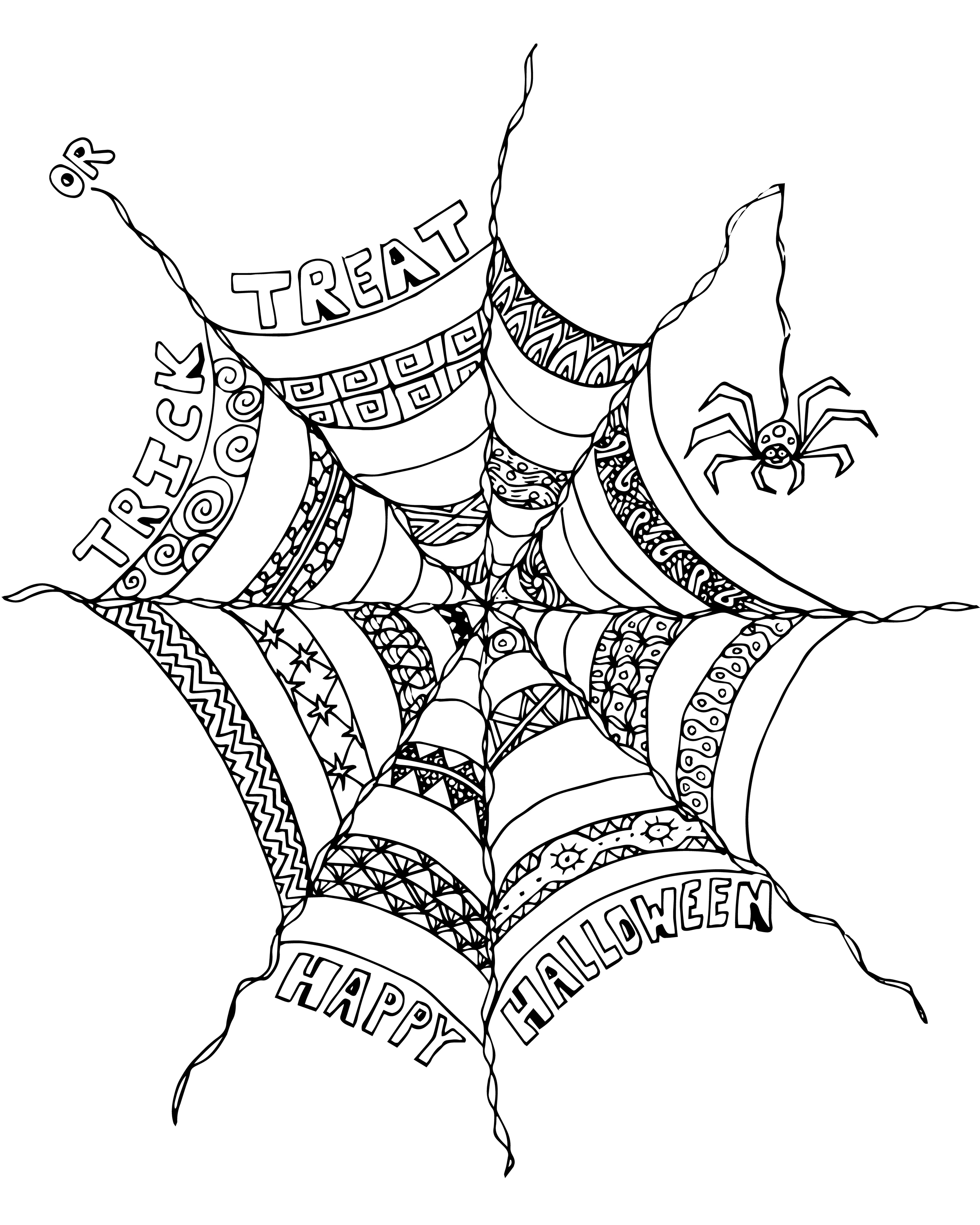2400x3000 Best Scary Halloween Coloring Pages For Adults Archives Free
