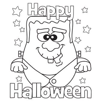 Free Halloween Coloring Pages For Kids
