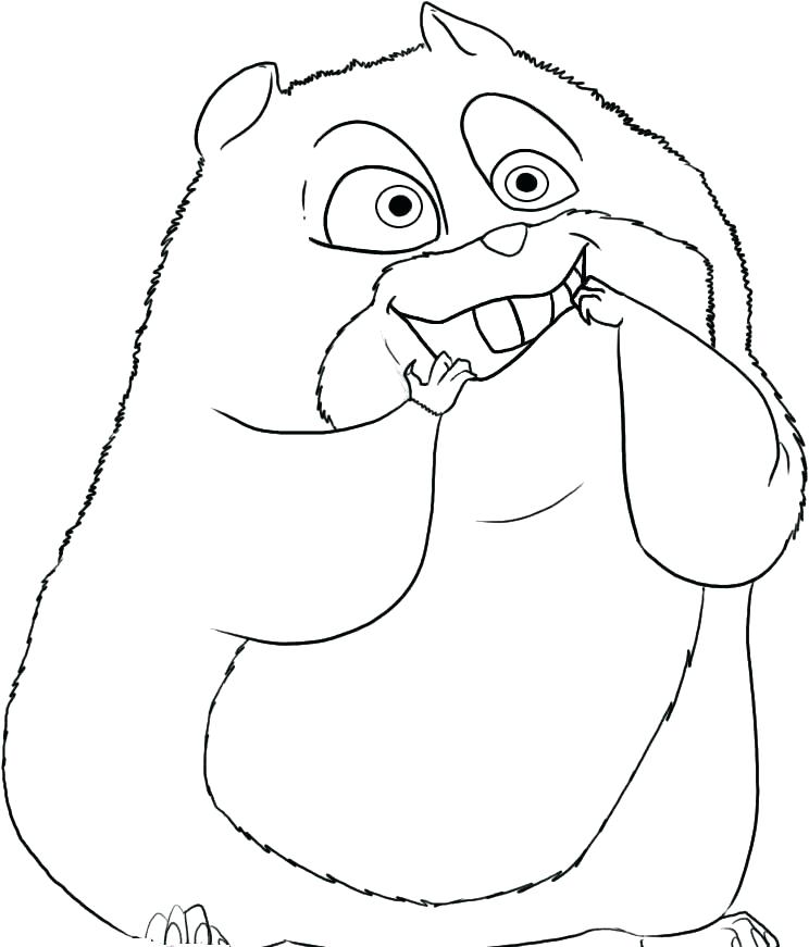 744x871 Hamster Coloring Sheet Cute Hamster Coloring Pages Printable Tag