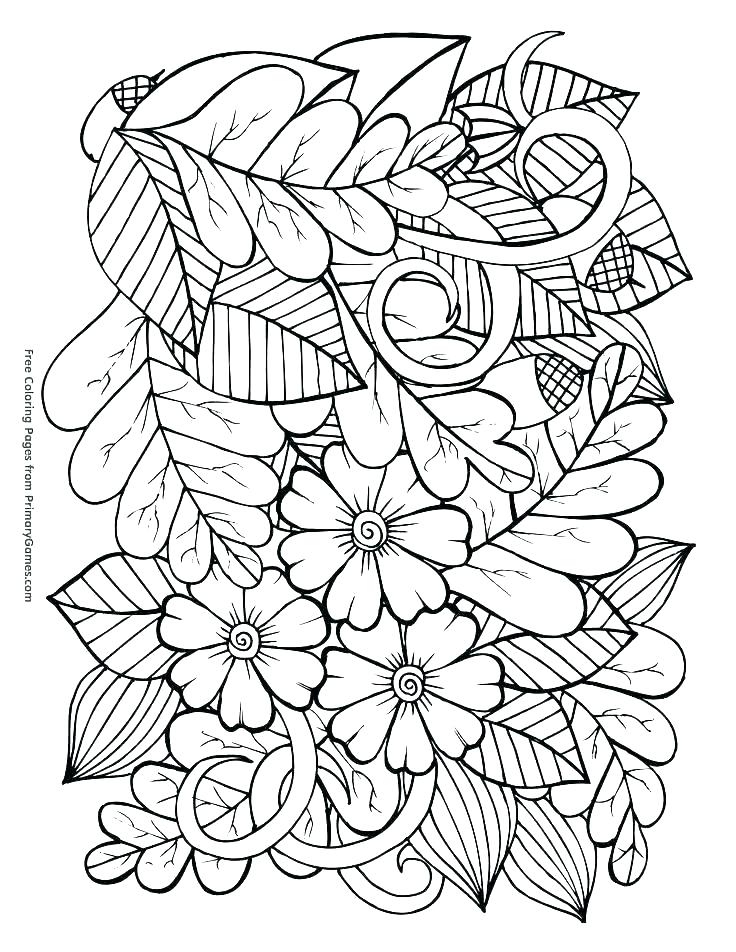 736x952 Free Printable Autumn Coloring Pages Coloring Pages Of Fall Autumn