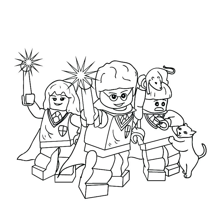 760x760 Free Harry Potter Coloring Pages