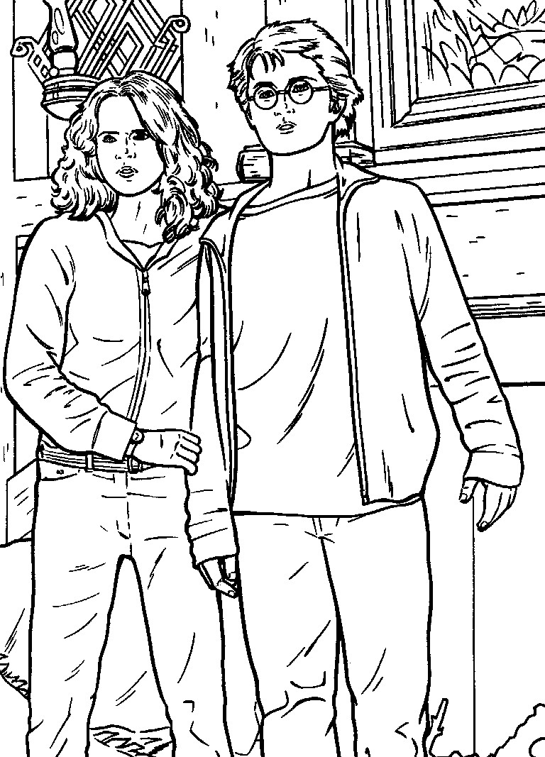 768x1067 Coloring Pages Harry Potter Copy Free Printable Harry Potter