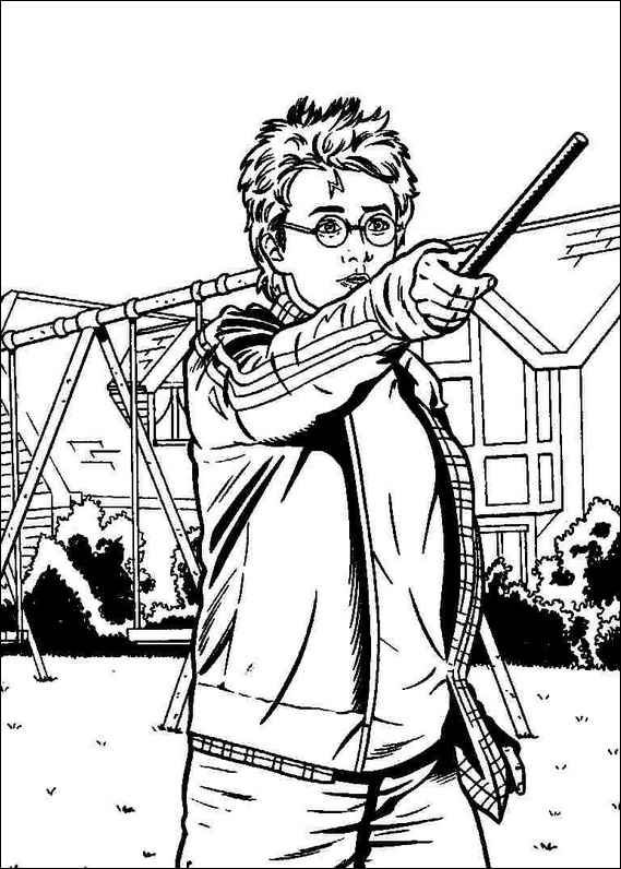 569x796 Free Harry Potter Coloring Pages 0