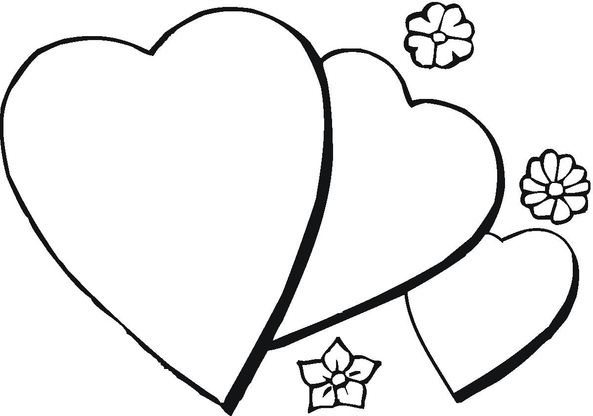 1200x841 Hearts Coloring Pages Inspirational Free Printable Heart Coloring