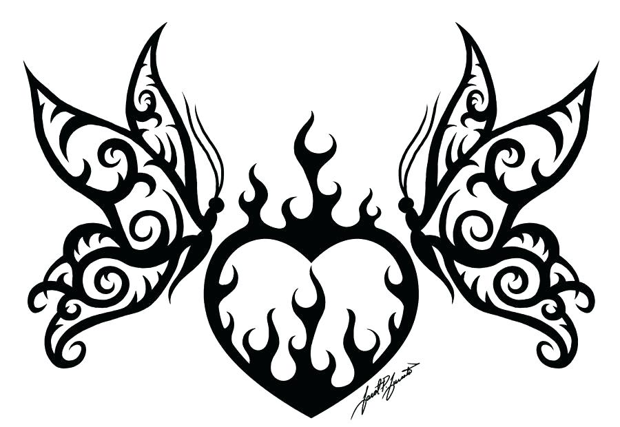 900x620 Broken Heart Coloring Pages Free Heart Coloring Pages To Print