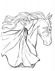 232x300 Free Horse Coloring Pages Selah Works