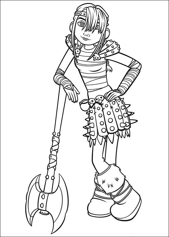 567x794 How To Train Your Dragon Coloring Pages For Kids. Printable