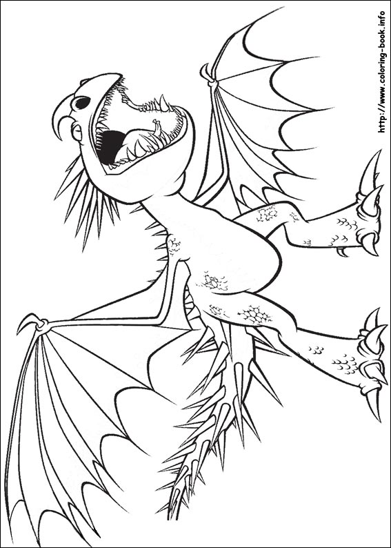 567x794 How To Train Your Dragon Coloring Pages On Coloring