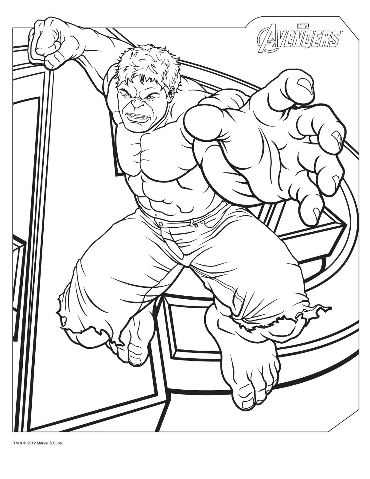 1205x1560 Incredible Hulk Coloring Pages Free Printable Hulk Coloring Pages