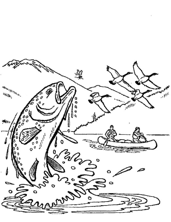 Free Hunting Coloring Pages