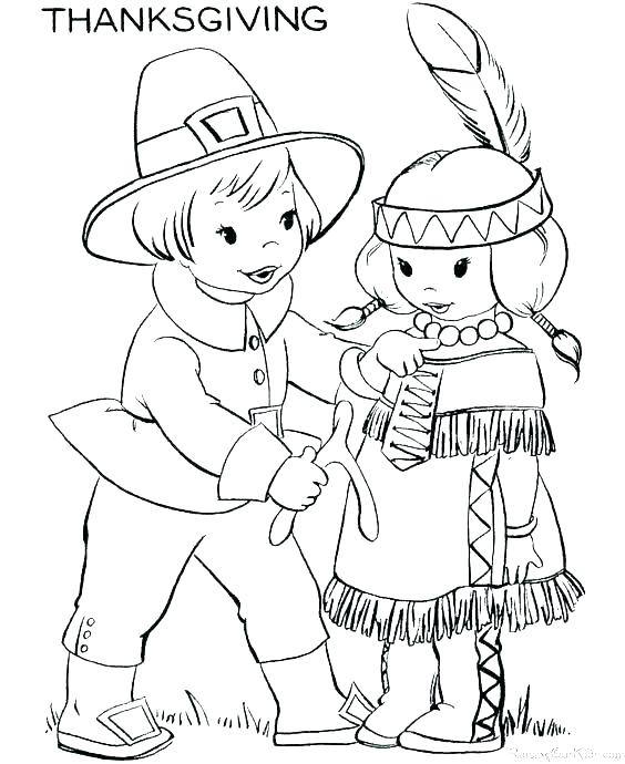 564x690 Indian Color Pages Coloring Page North American Indian Colouring