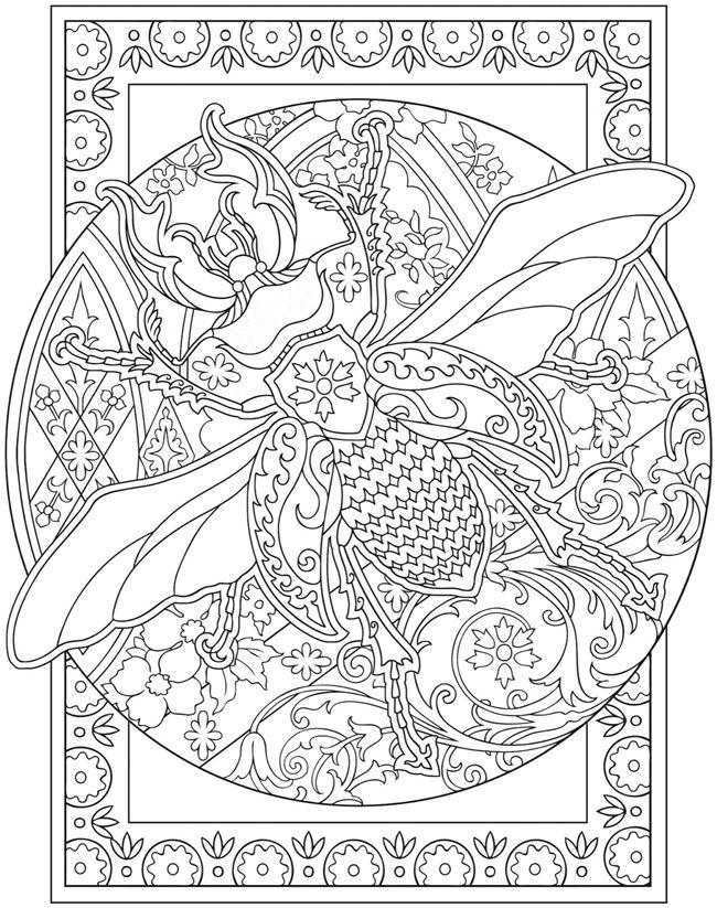 Free Insect Coloring Pages