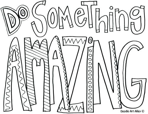 500x387 Life Quotes Colouring Pages Motivational Coloring Make Book