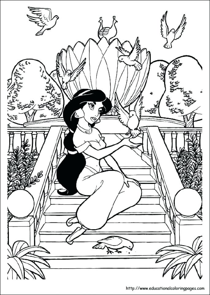 685x960 Jasmine Coloring Pages Jasmine Coloring Pages Coloring Pages
